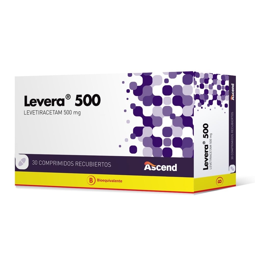 LEVERA COMPRIMIDOS RECUBIERTOS 500 mg (LEVETIRACETAM)
