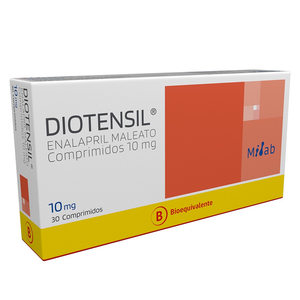 DIOTENSIL COMPRIMIDOS 10 mg (ENALAPRIL)