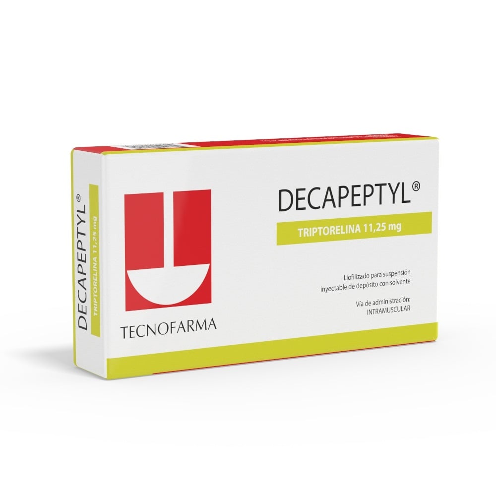 Decapeptyl Triptorelina 11,25 mg para Suspension Inyectable 1 Frasco Ampolla Liofilizado