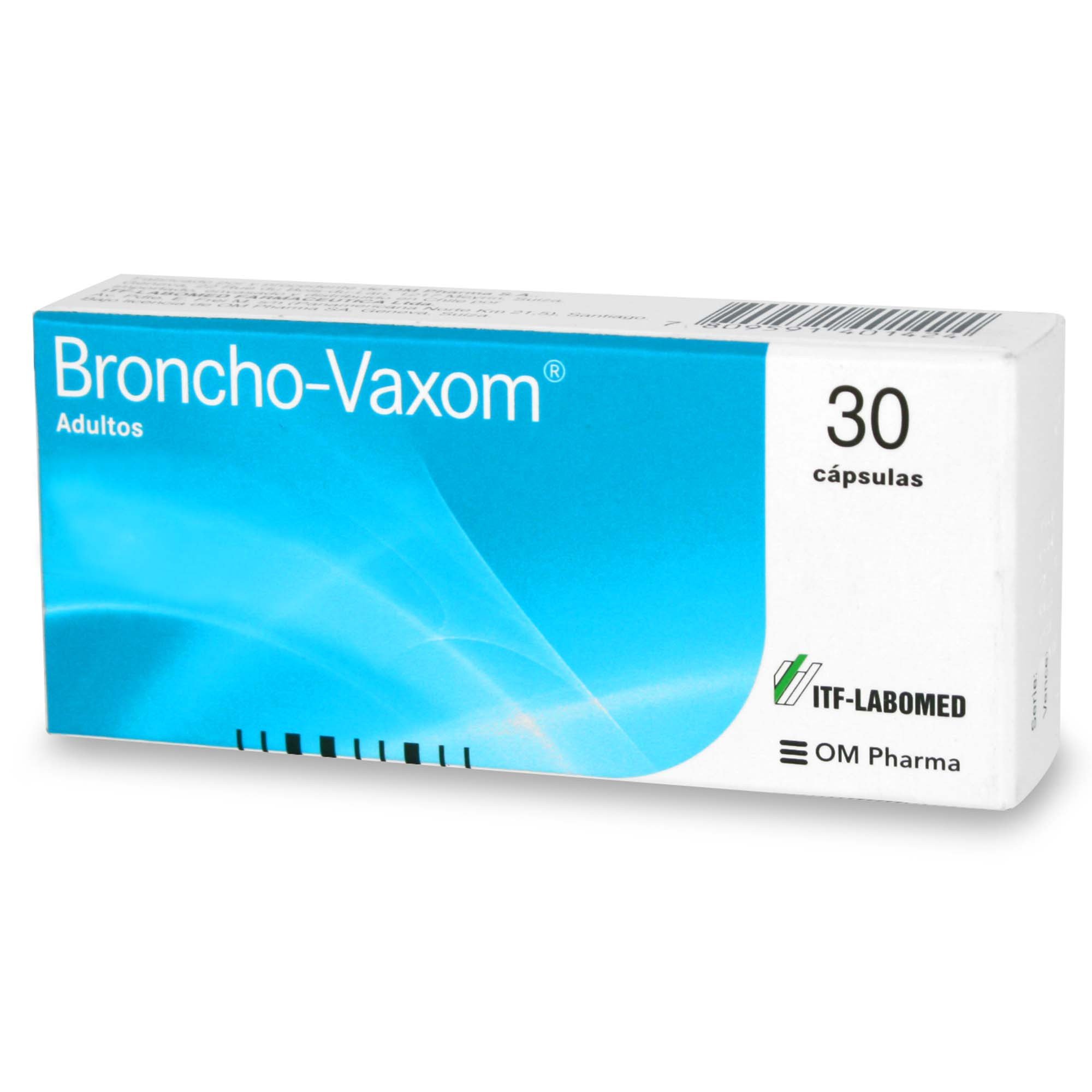 Broncho-Vaxom Adulto  Lisa.Bacte.Liofili 30 Cápsulas