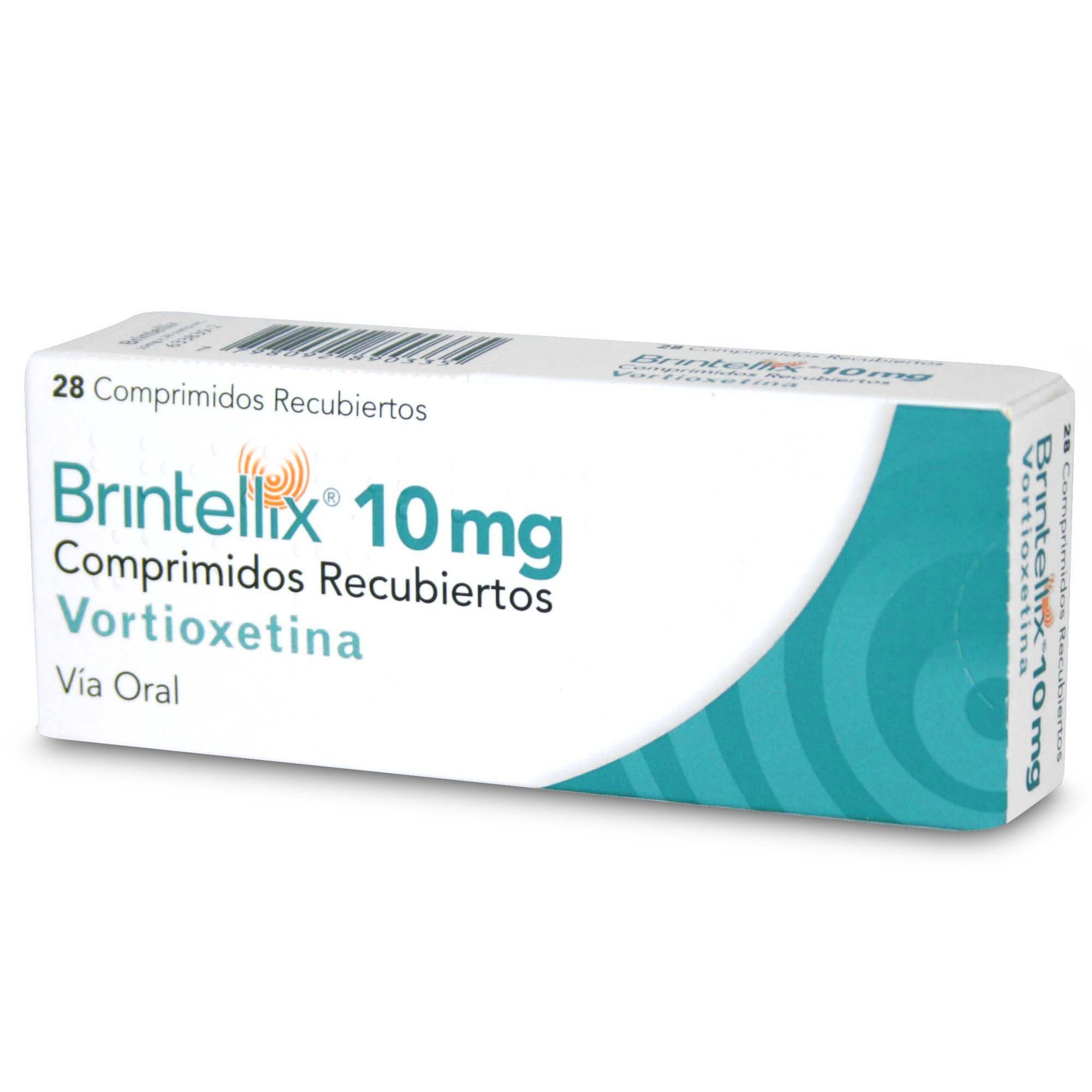 Brintellix Vortioxetina 10 mg 28 Comprimidos Recubierto