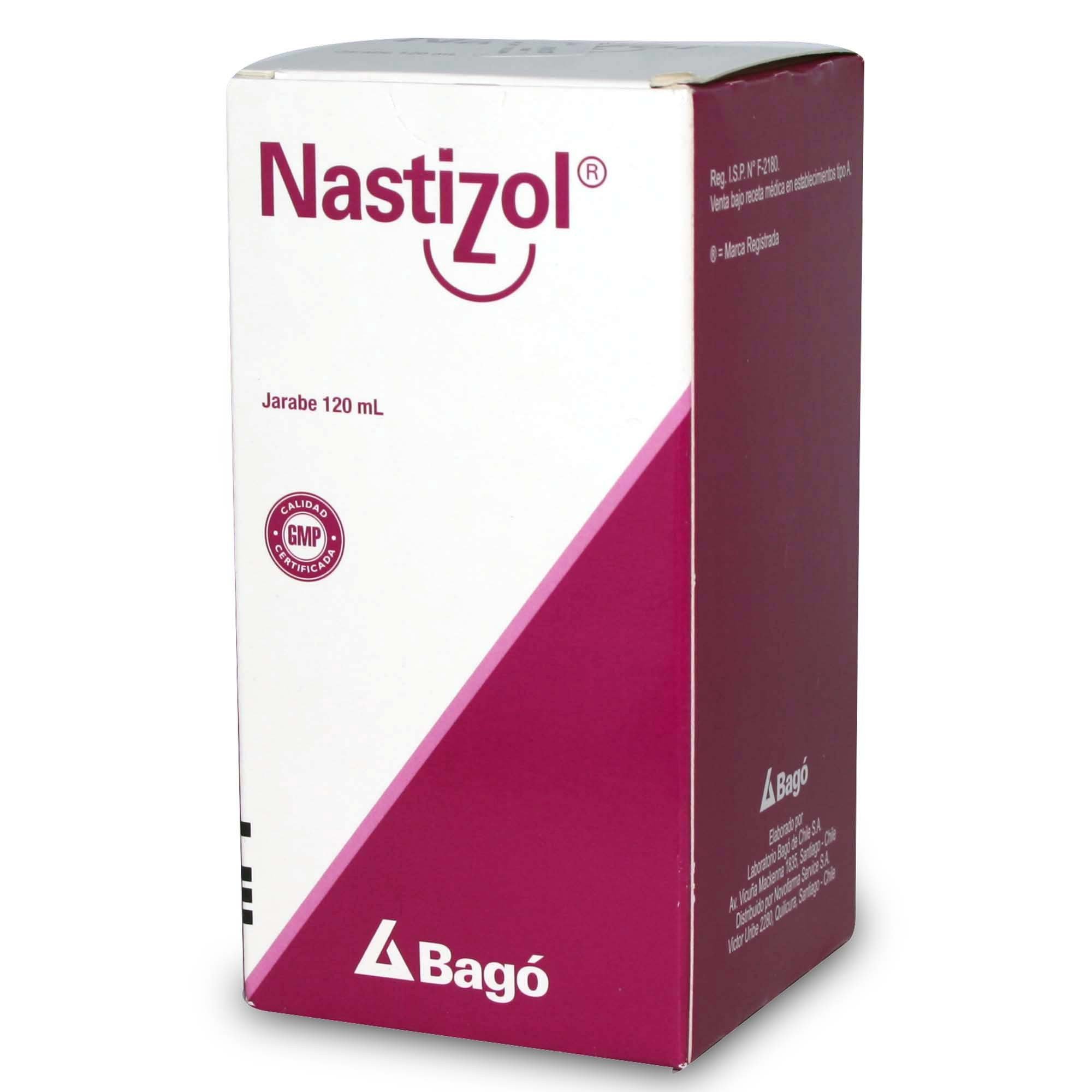 Nastizol Pseudoefedrina 30 mg / 5 mL Jarabe 120 mL