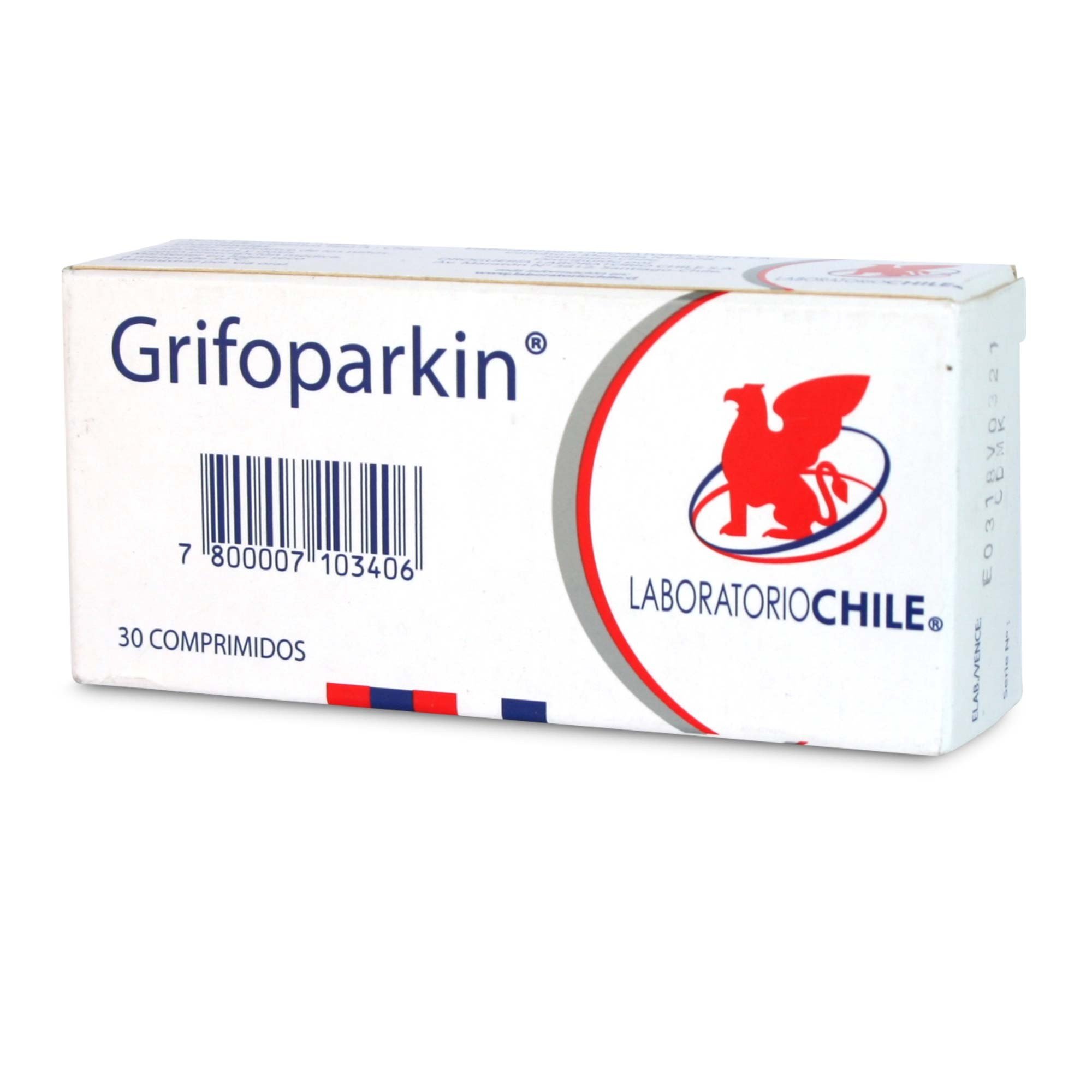 Grifoparkin Levodopa 250 mg 30 Comprimidos