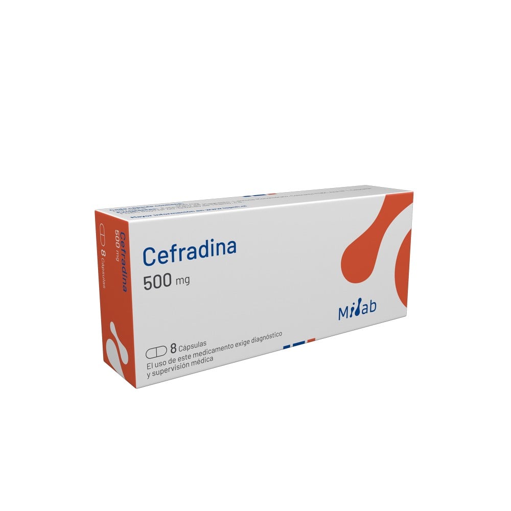 CEFRADINA CÁPSULAS 500 mg