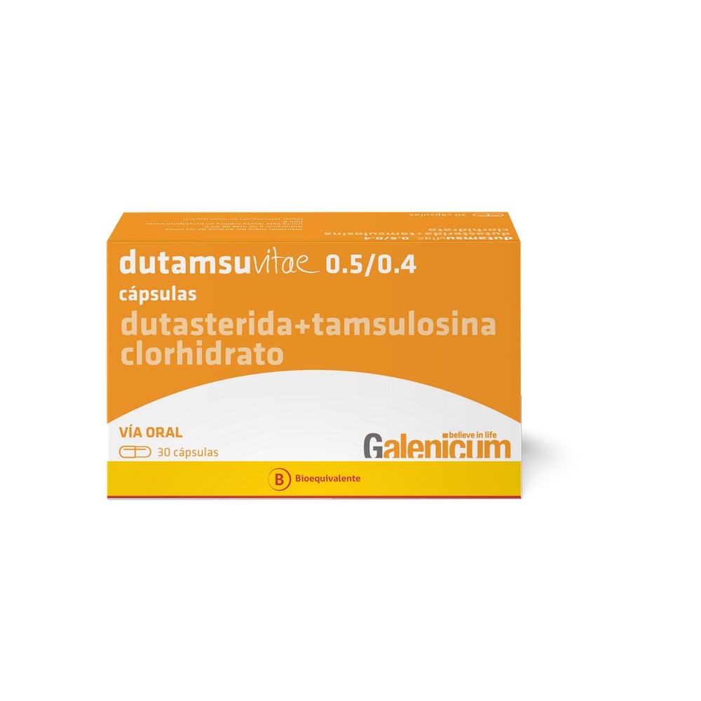 Dutamsuvitae Dutasterida 0,5 mg Tamsulosina 0,4 mg  30 Cápsulas