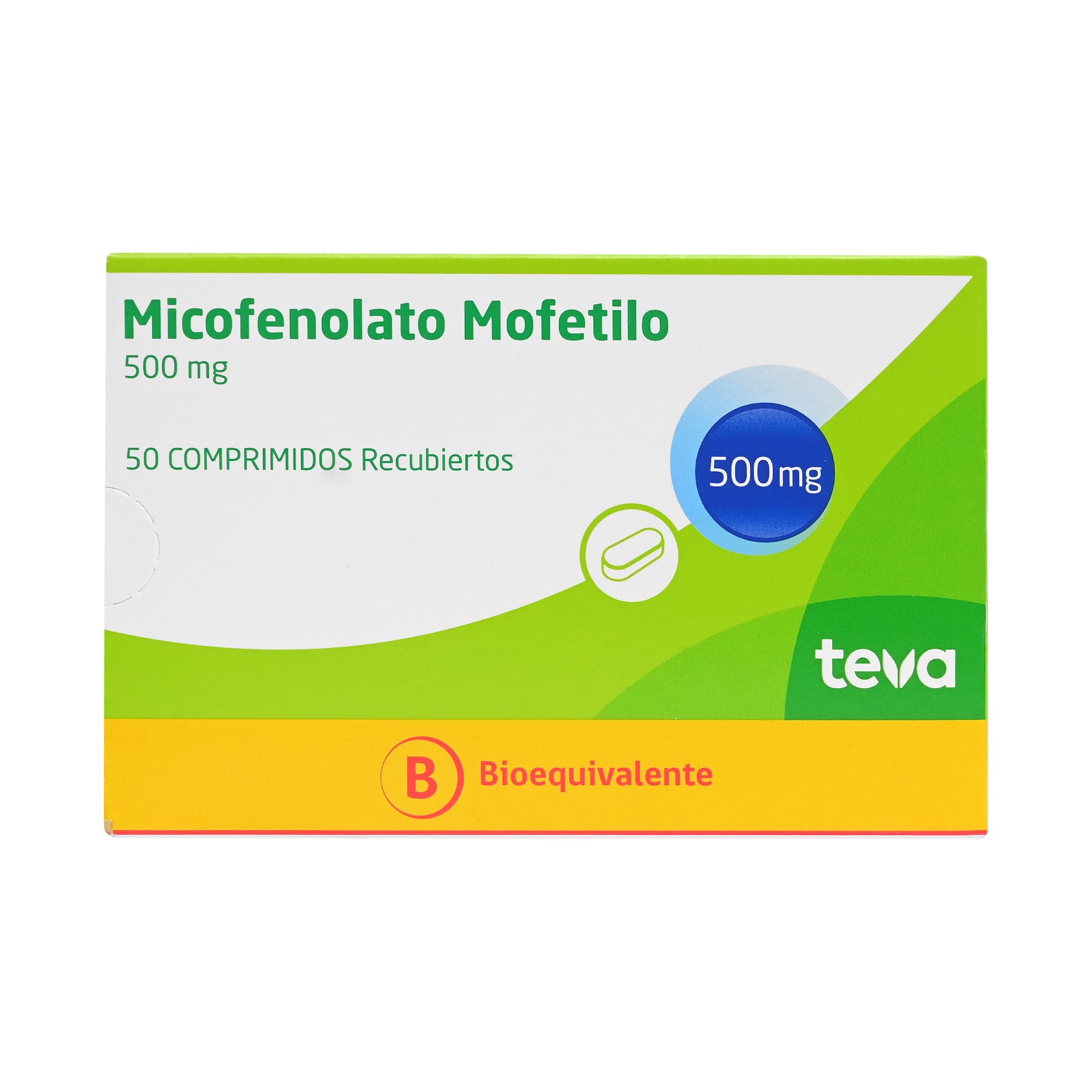 Micofenolato Mofetilo 50 Comprimidos Recubiertos