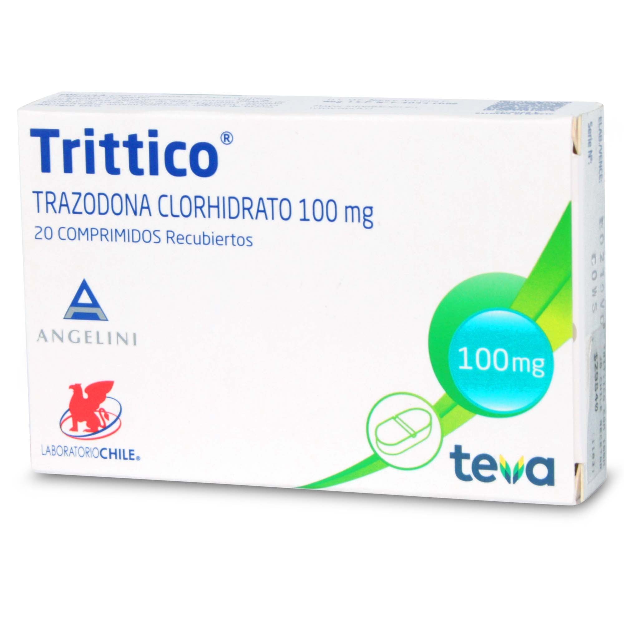 TRITTICO A.C. COMPRIMIDOS DE LIBERACIÓN PROLONGADA 150 mg (TRAZODONA)