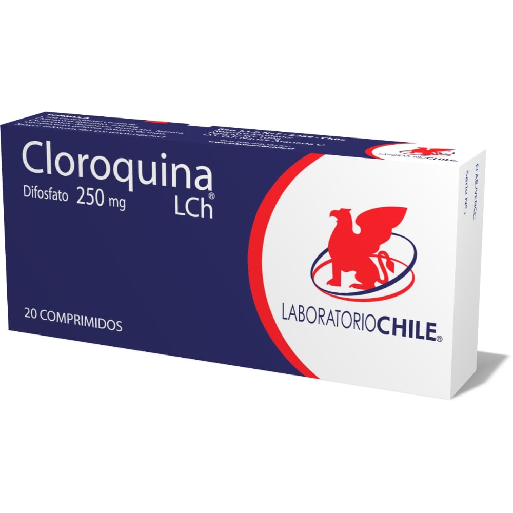 CLOROQUINA DIFOSFATO COMPRIMIDOS 250 mg