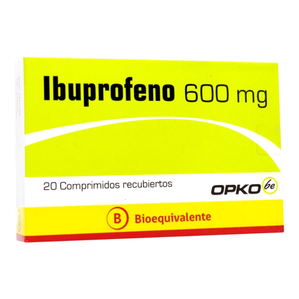 Ibuprofeno 600 mg 20 Comprimidos