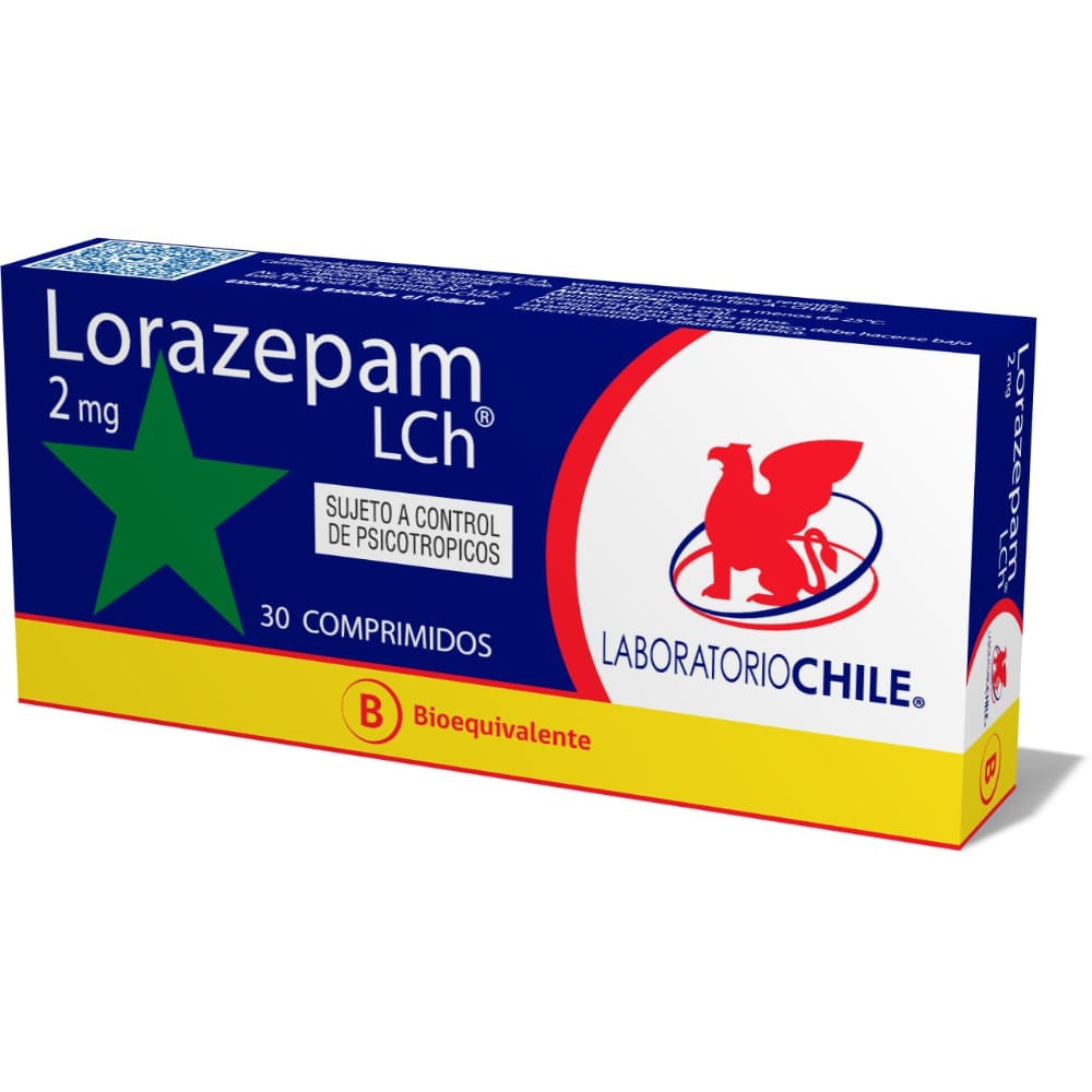LORAZEPAM COMPRIMIDOS 2 mg