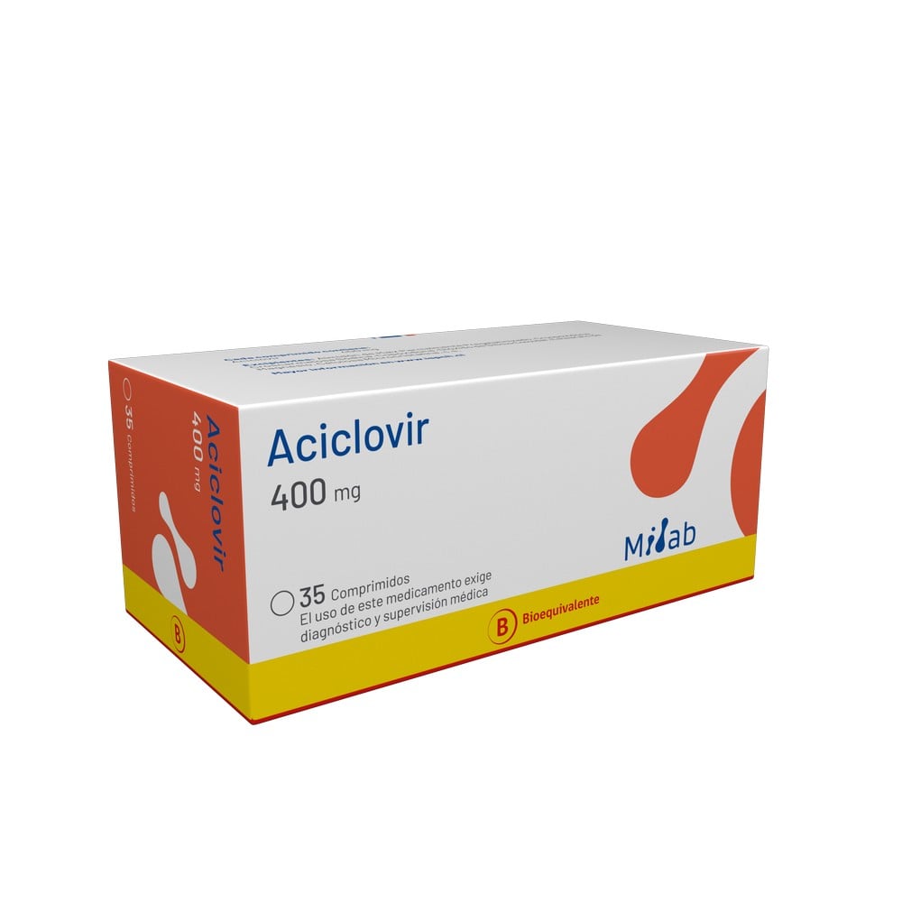 Aciclovir 400 mg 35 Comprimidos