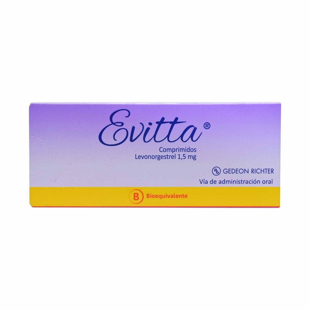 Evitta Levonogestrel 1,5 mg 1 Comprimido
