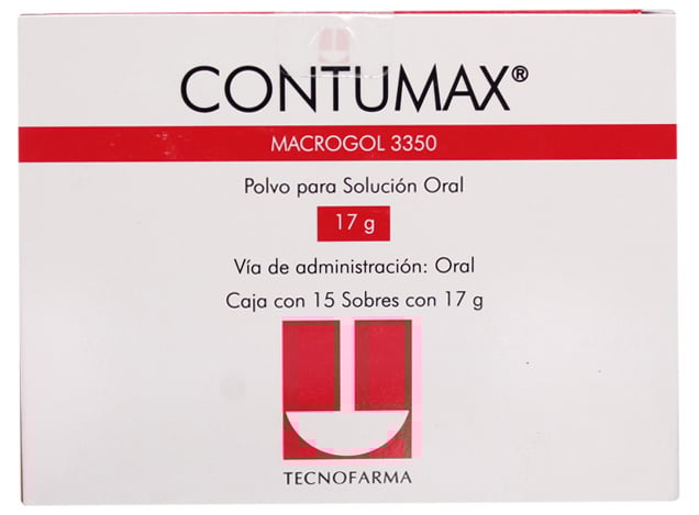 CONTUMAX POLVO PARA SOLUCIÓN ORAL (MACROGOL 3350)