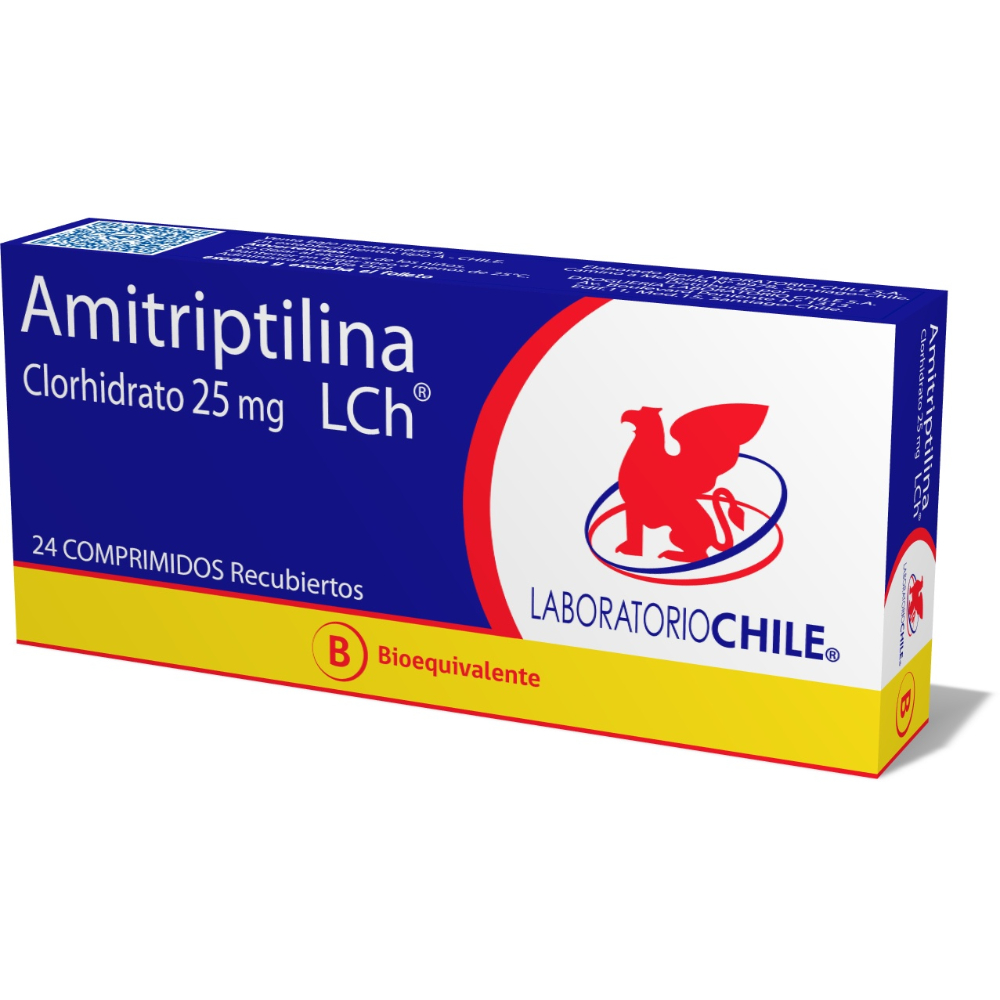 Amitriptilina 25 mg 24 Comprimidos
