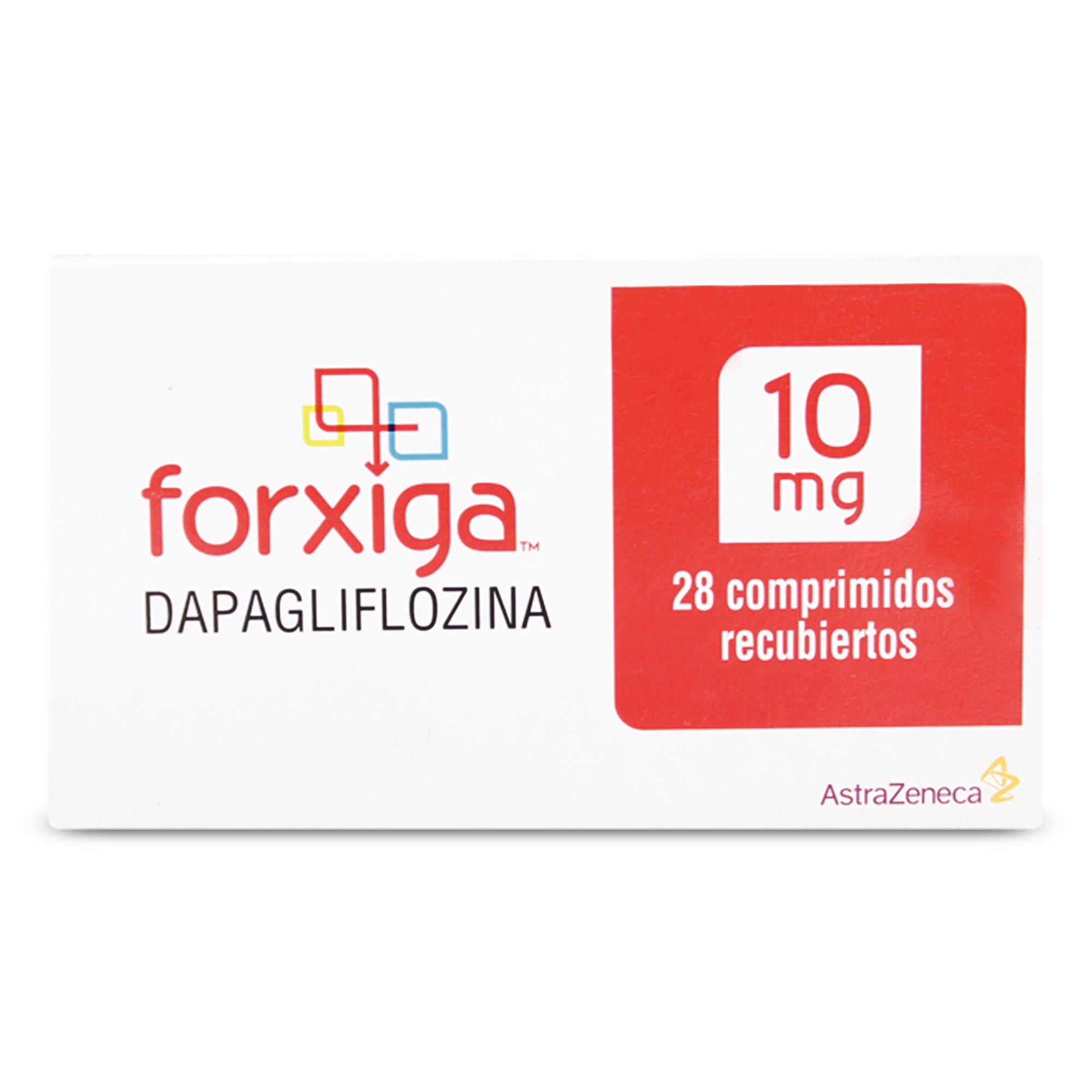 Forxiga Dapagliflozina 10 mg 28 Comprimidos Recubierto