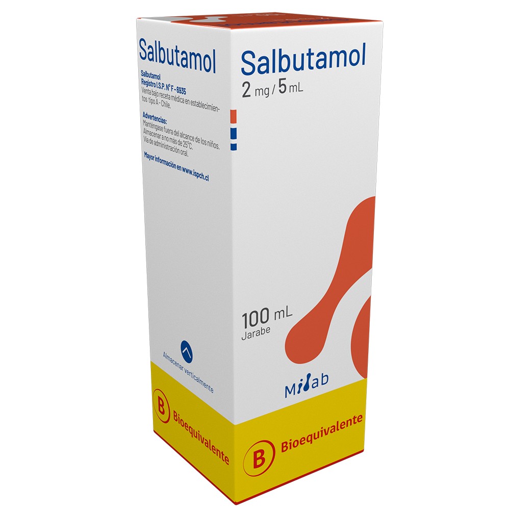 SALBUTAMOL JARABE 2 mg /5 mL