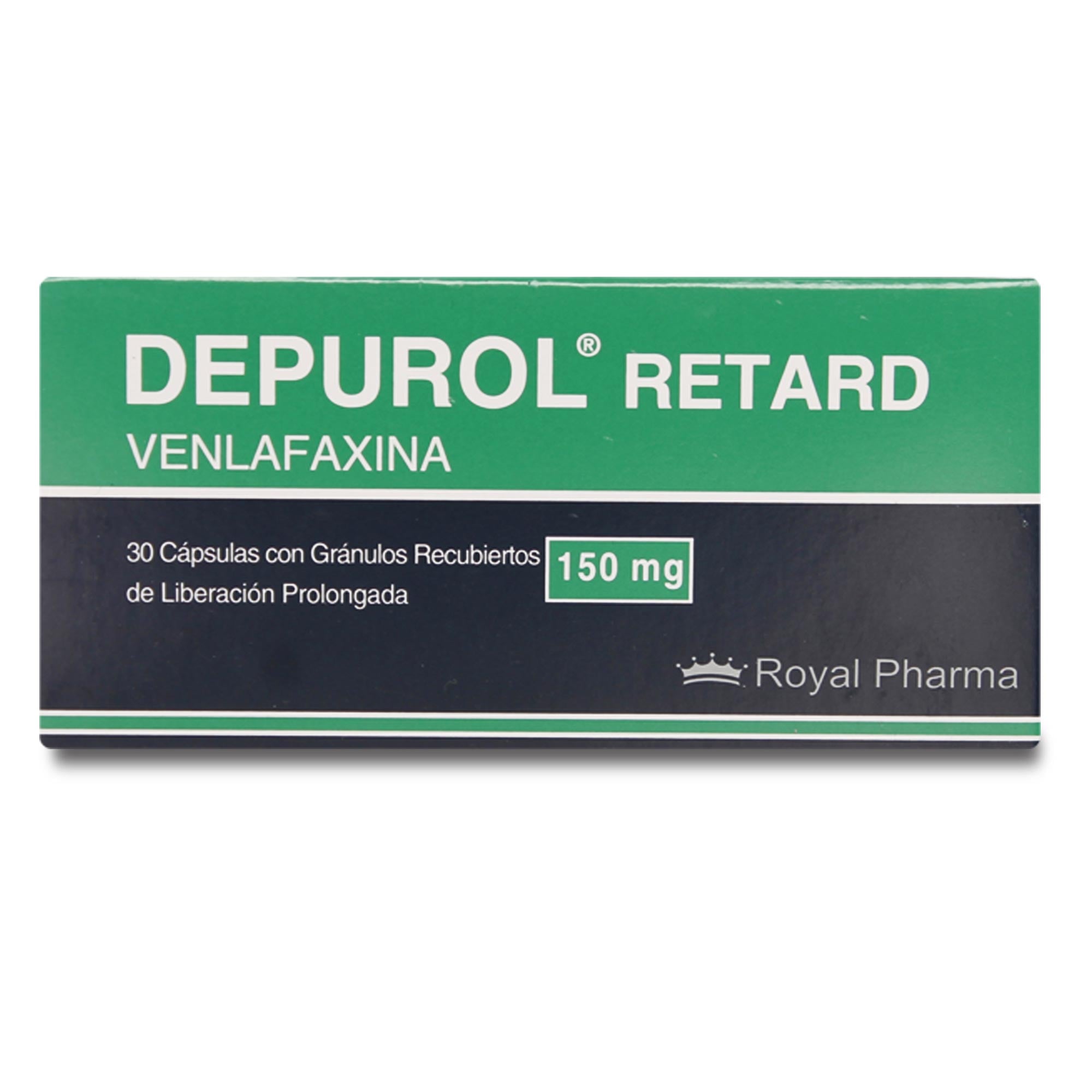 Depurol Retard Venlafaxina 150 mg 30 Cápsulas