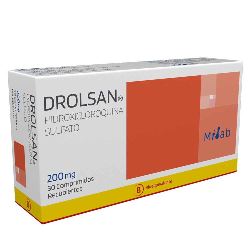 DROLSAN COMPRIMIDOS RECUBIERTOS 200 mg (HIDROXICLOROQUINA SULFATO)