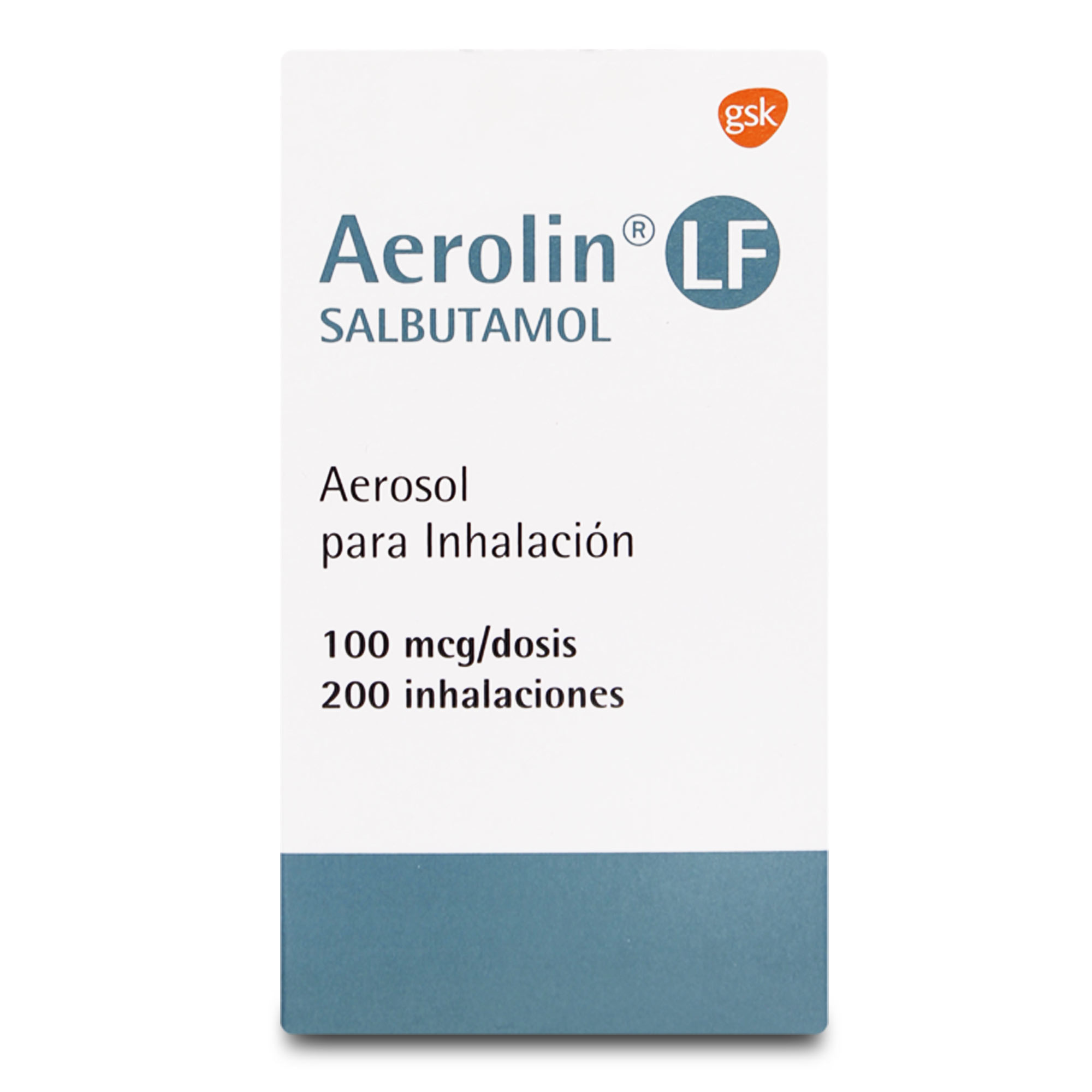 AEROLIN LF AEROSOL PARA INHALACIÓN 100 mcg/dosis