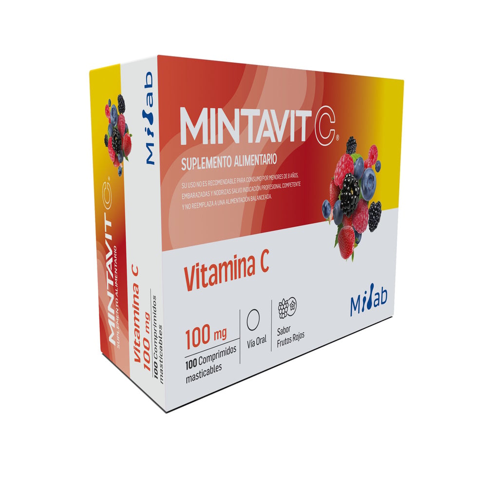 MINTAVIT C COMPRIMIDOS MASTICABLES 500 mg
