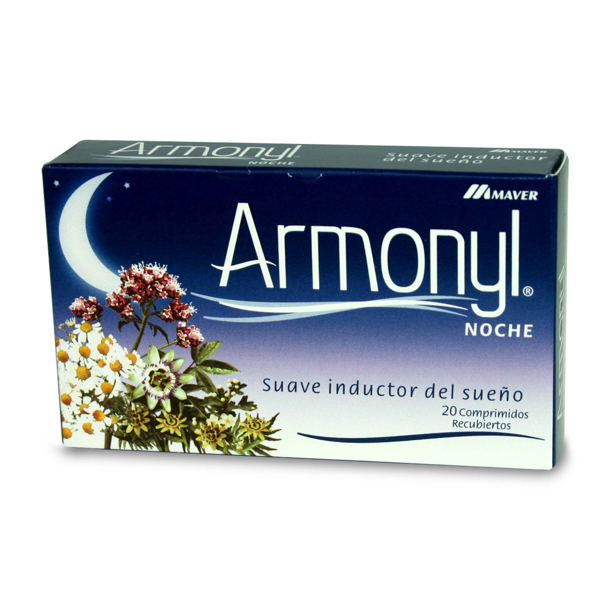 Armonyl Noche Valeriana 200 mg 20 Comprimidos Recubiertos