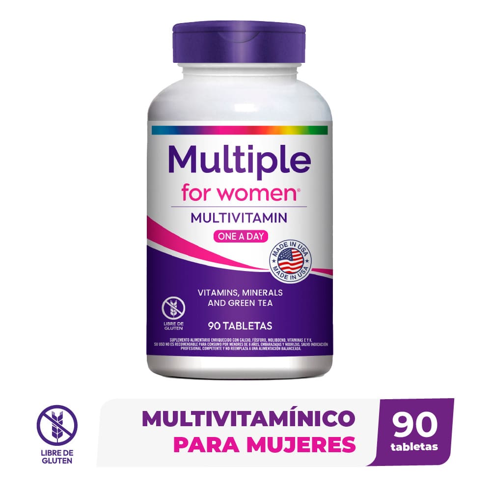 Multivitamínico Multiple For Women 90 Comprimidos
