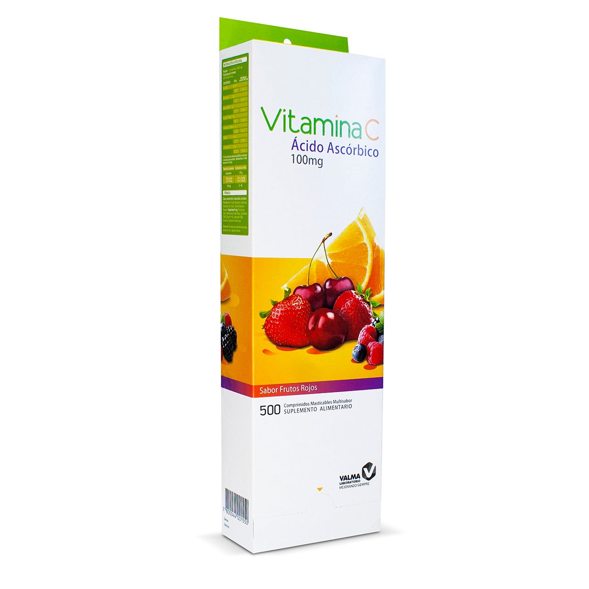 ÁCIDO ASCORBICO (VITAMINA C) COMPRIMIDOS 100 mg