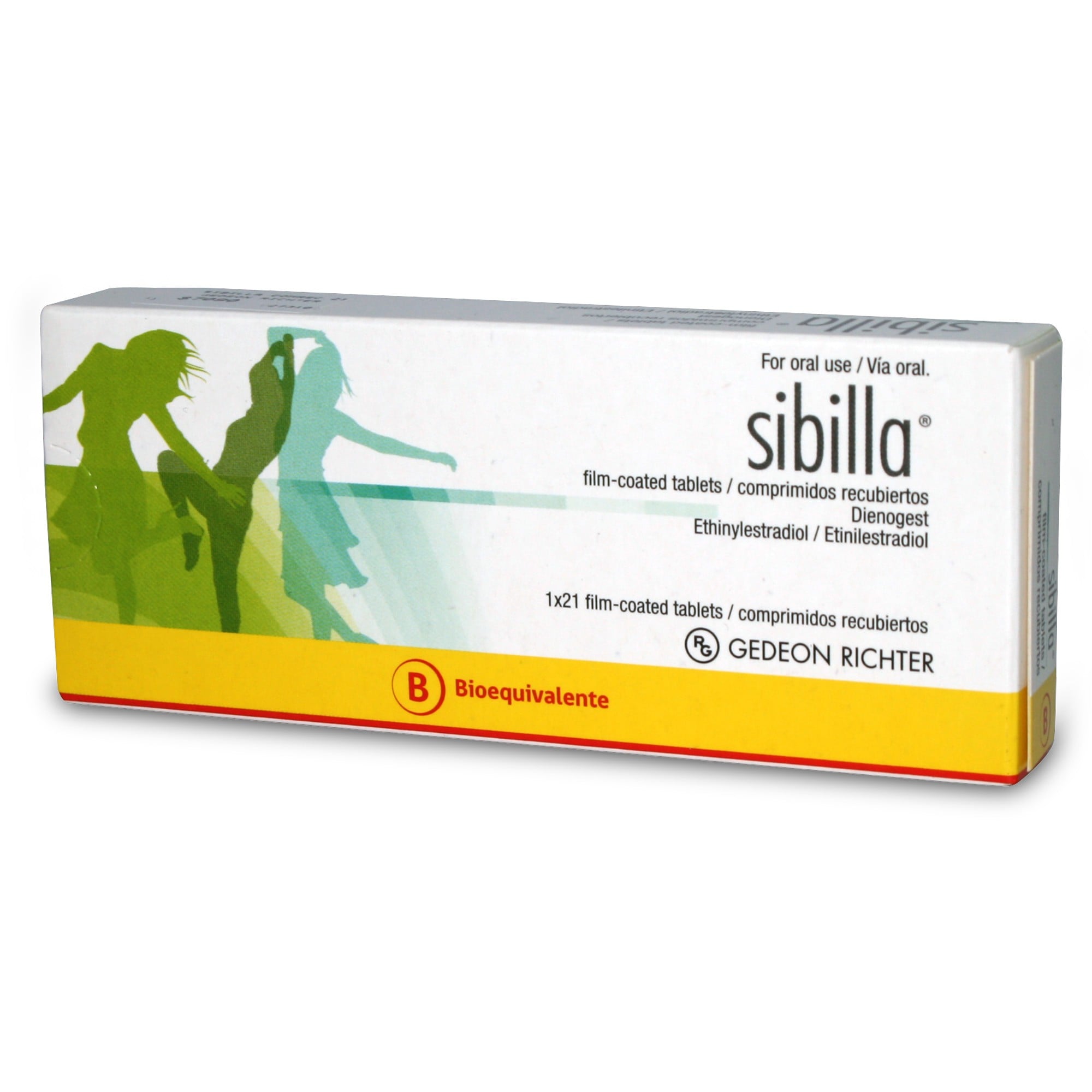 Sibilla Dienogest 2 mg 21 Comprimidos Recubierto