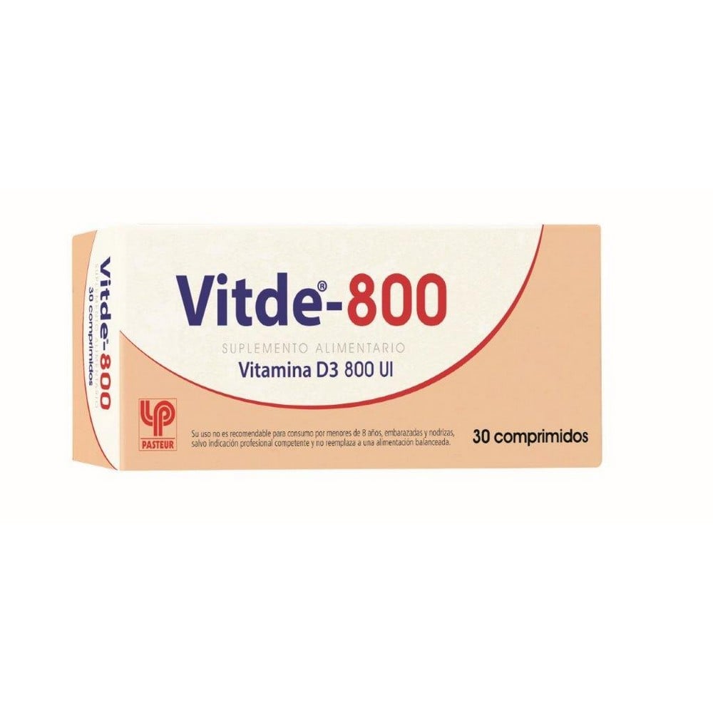 Vitamina D3 800 UI 30 Comprimidos