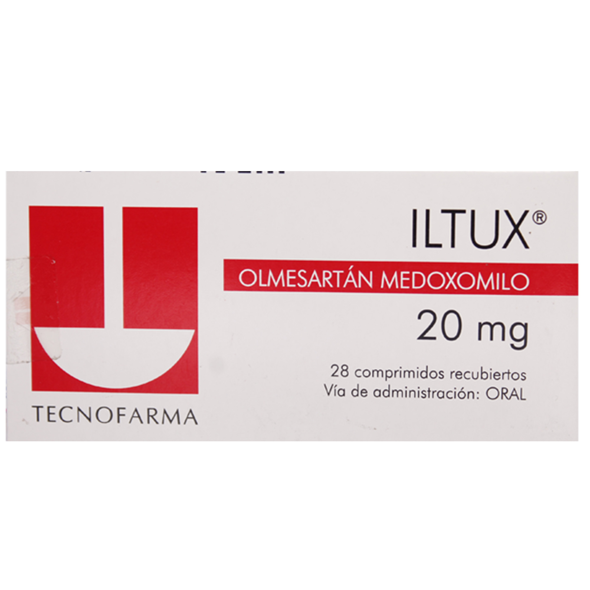 Iltux Olmesartan Medoxomilo 20 mg 28 Comprimidos Recubierto