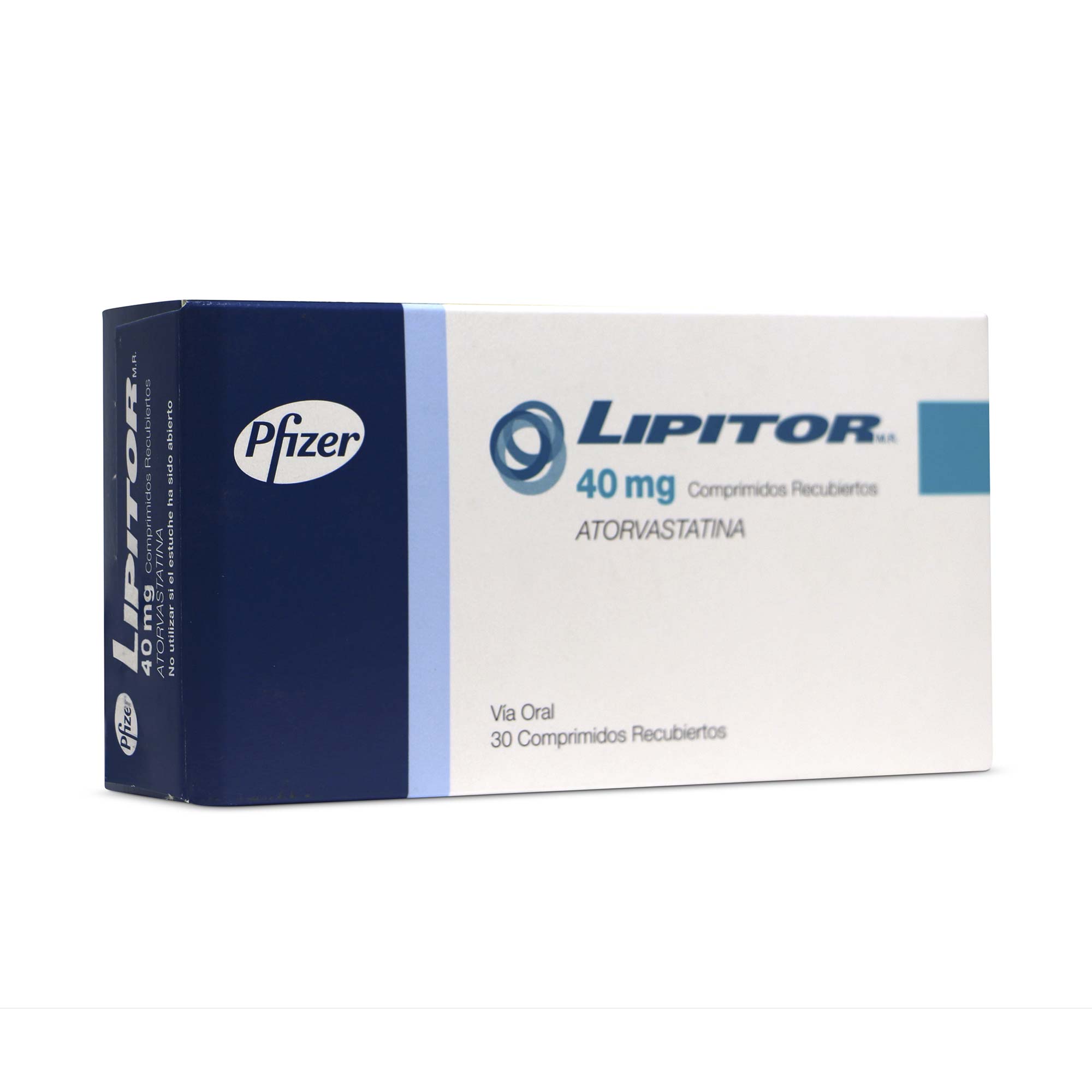 Lipitor Atorvastatina 40 mg 30 Comprimidos Recubiertos