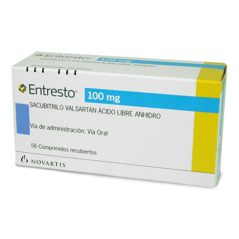 ENTRESTO COMPRIMIDOS RECUBIERTOS 100 mg (VALSARTÁN SACUBITRILO)
