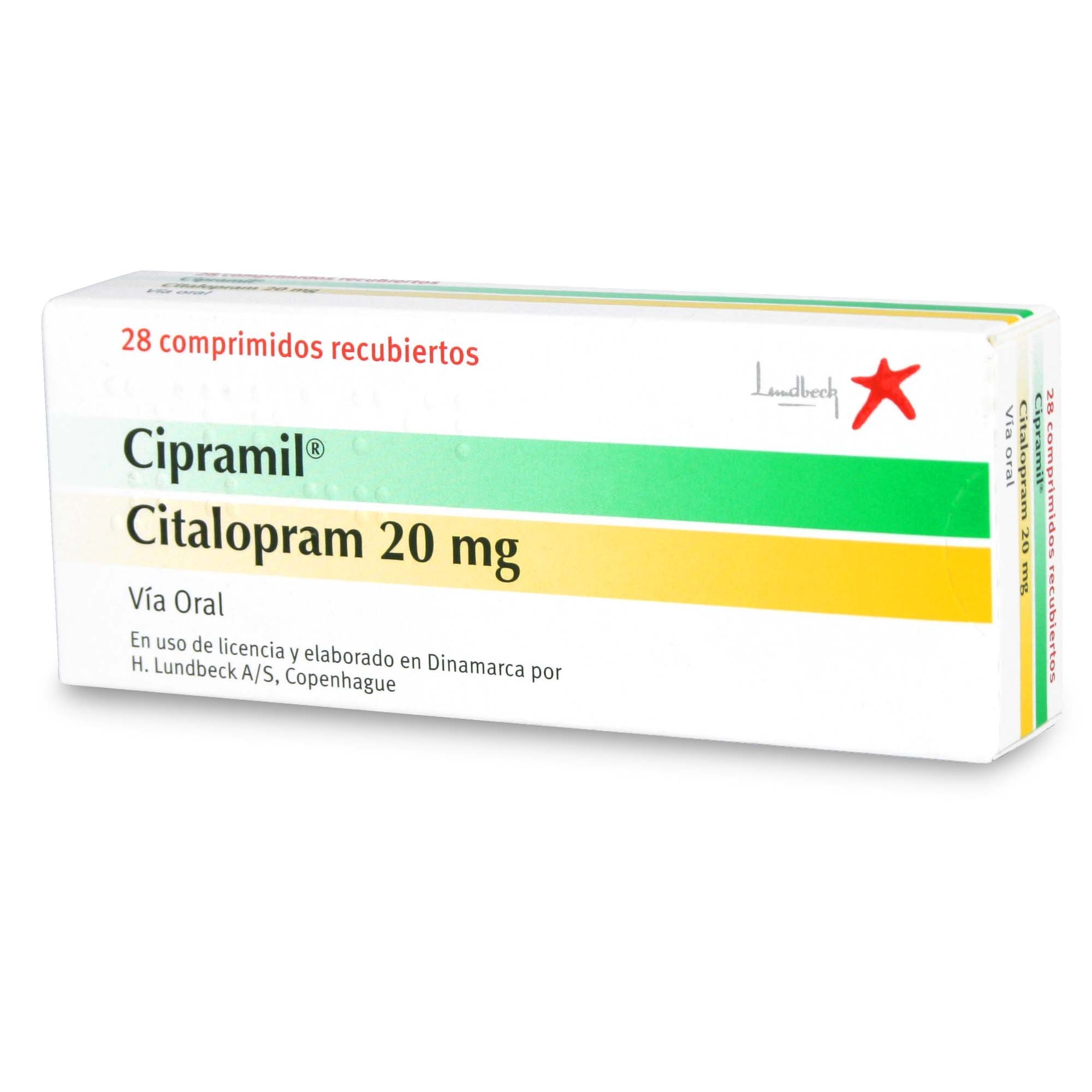 CIPRAMIL COMPRIMIDOS 20 mg