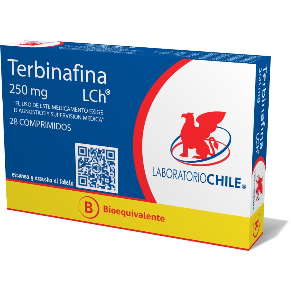 Terbinafina 250 mg 30 comprimidos