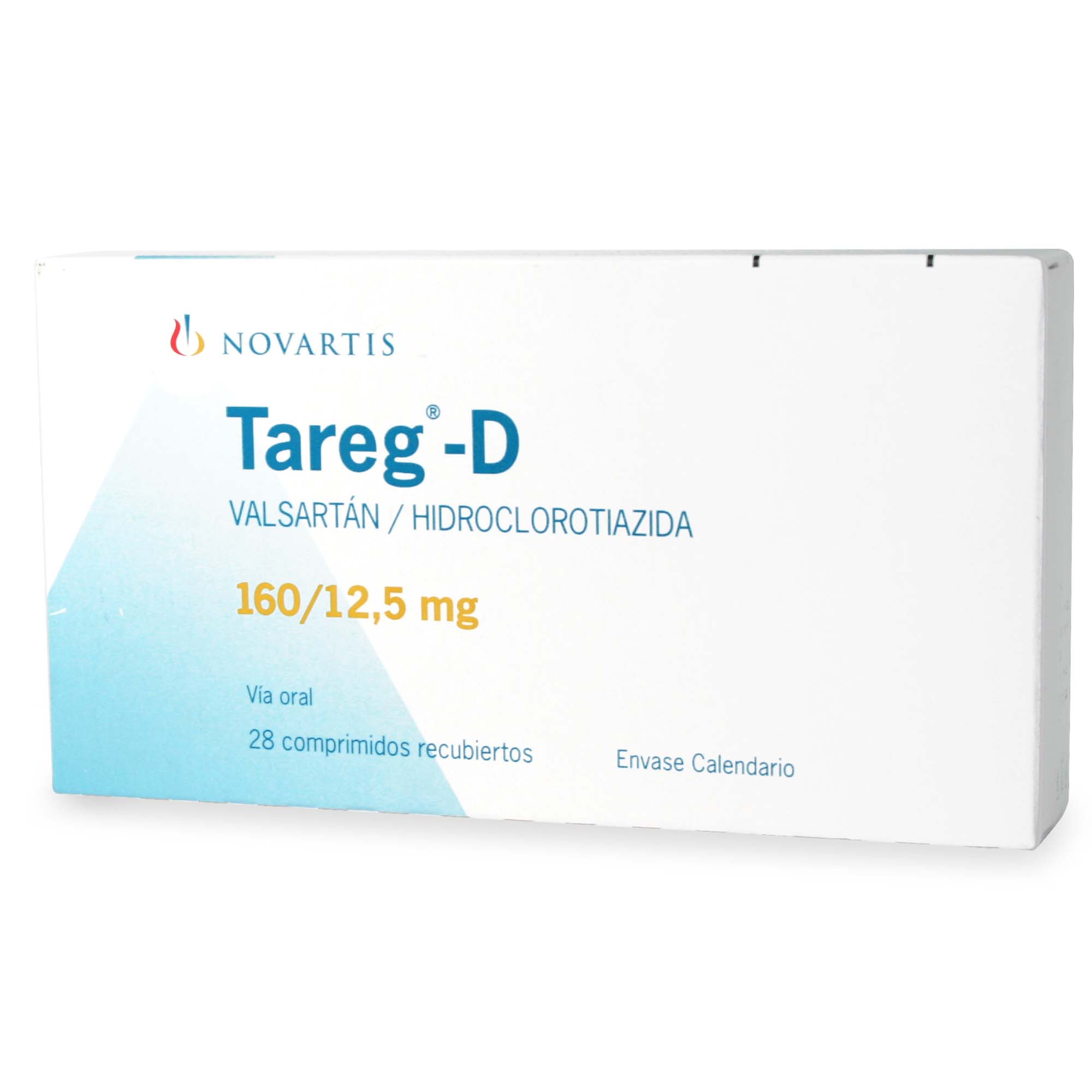 Tareg-D Valsartan 160 mg 28 Comprimidos Recubierto