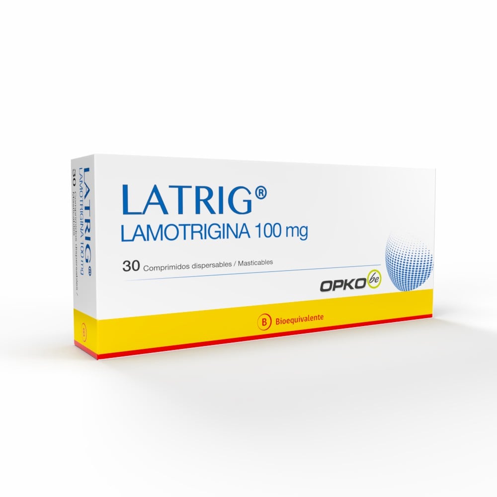 LATRIG COMPRIMIDOS DISPERSABLES/MASTICABLES 100 mg