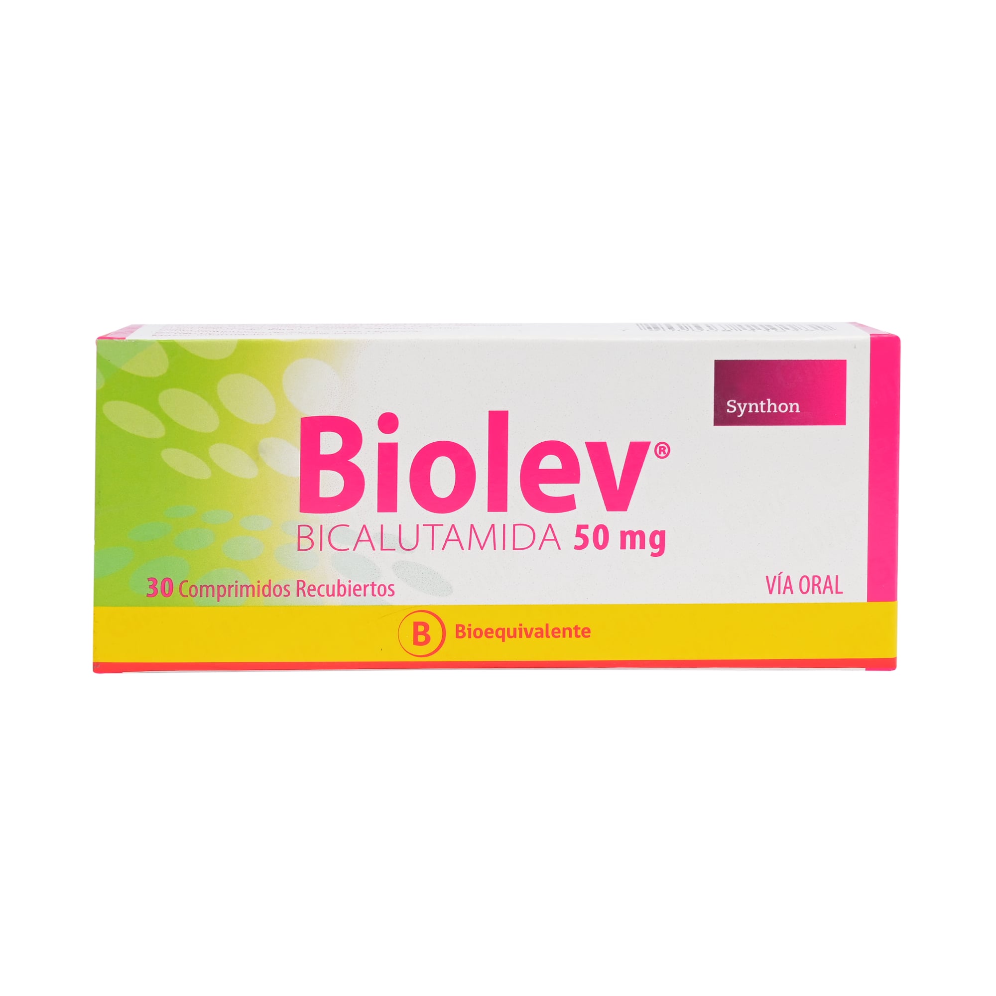 Biolev Bicalutamida 50 mg 30 Comprimidos Recubiertos