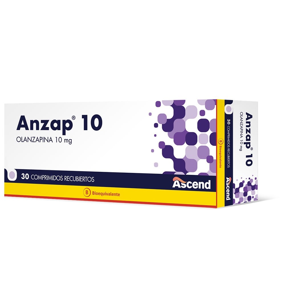 ANZAP COMPRIMIDOS RECUBIERTOS 10 mg