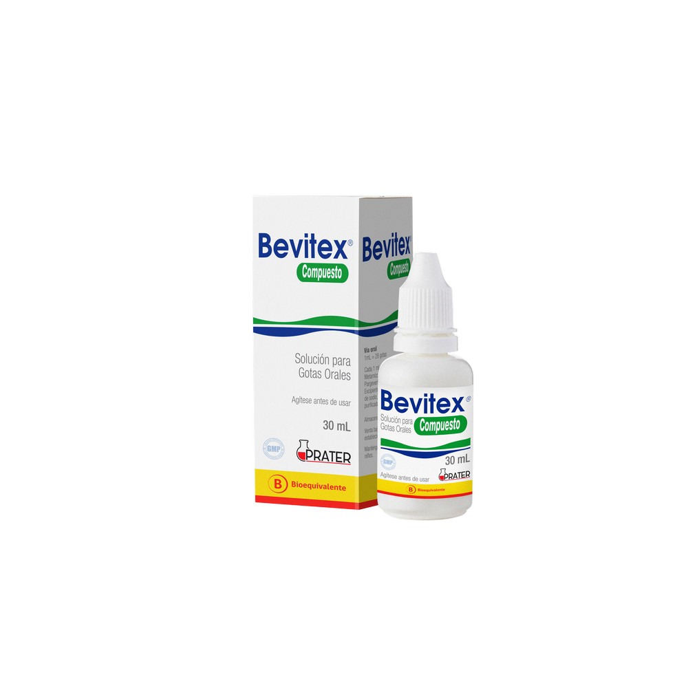 Bevitex Compuesto Metamizol 300 mg / mL Gotas Orales 30 mL