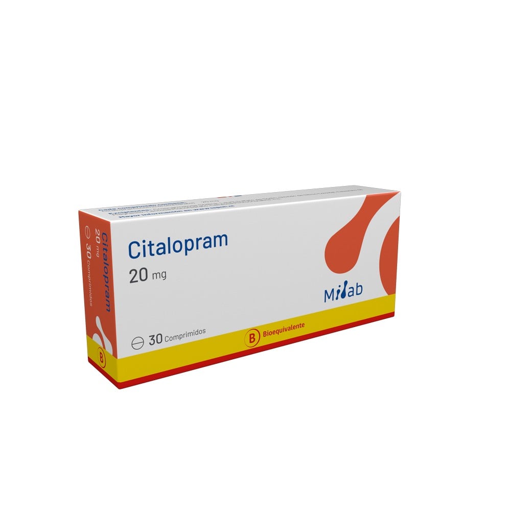 CITALOPRAM COMPRIMIDOS RECUBIERTOS 20 mg
