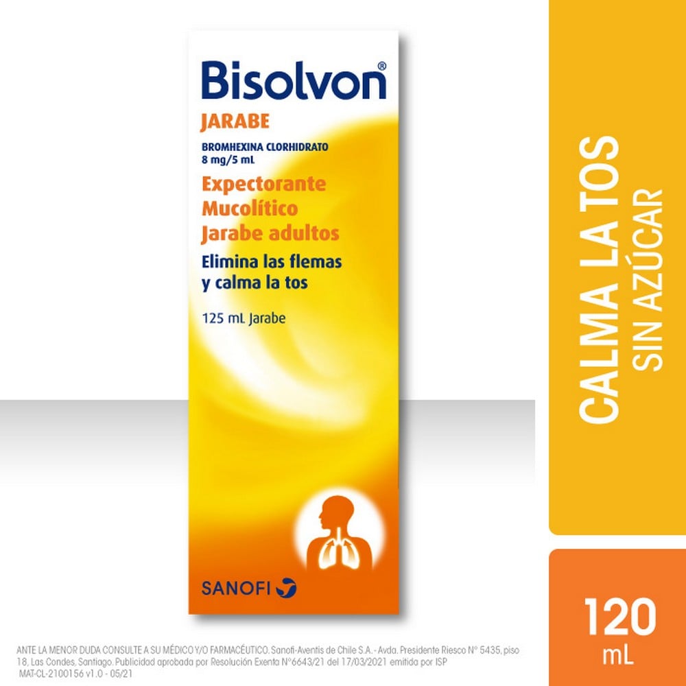 Bisolvon Jarabe Adultos 125 mL