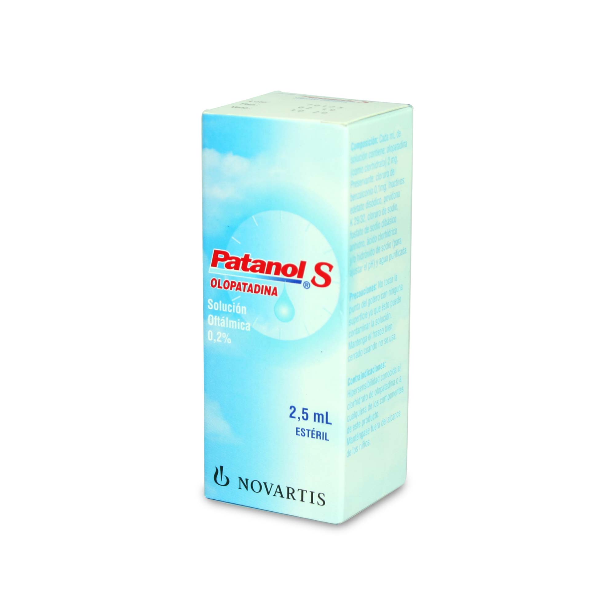 Patanol S Olopatadina 0,2% Solución Oftalmica 2,5 mL