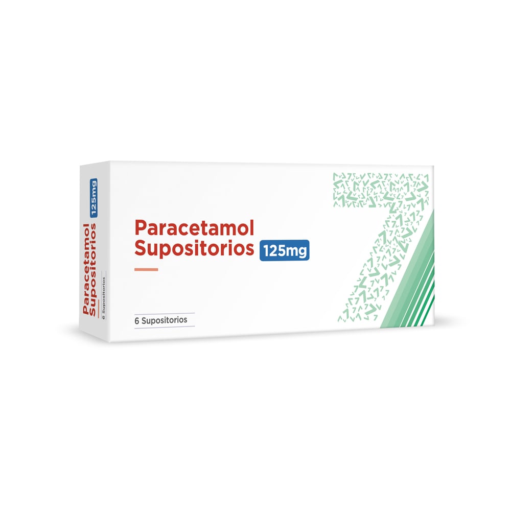 PARACETAMOL SUPOSITORIOS 125 mg
