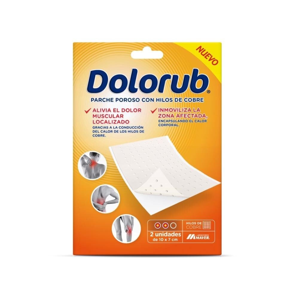 Dolorub Parche De Cobre X2Un