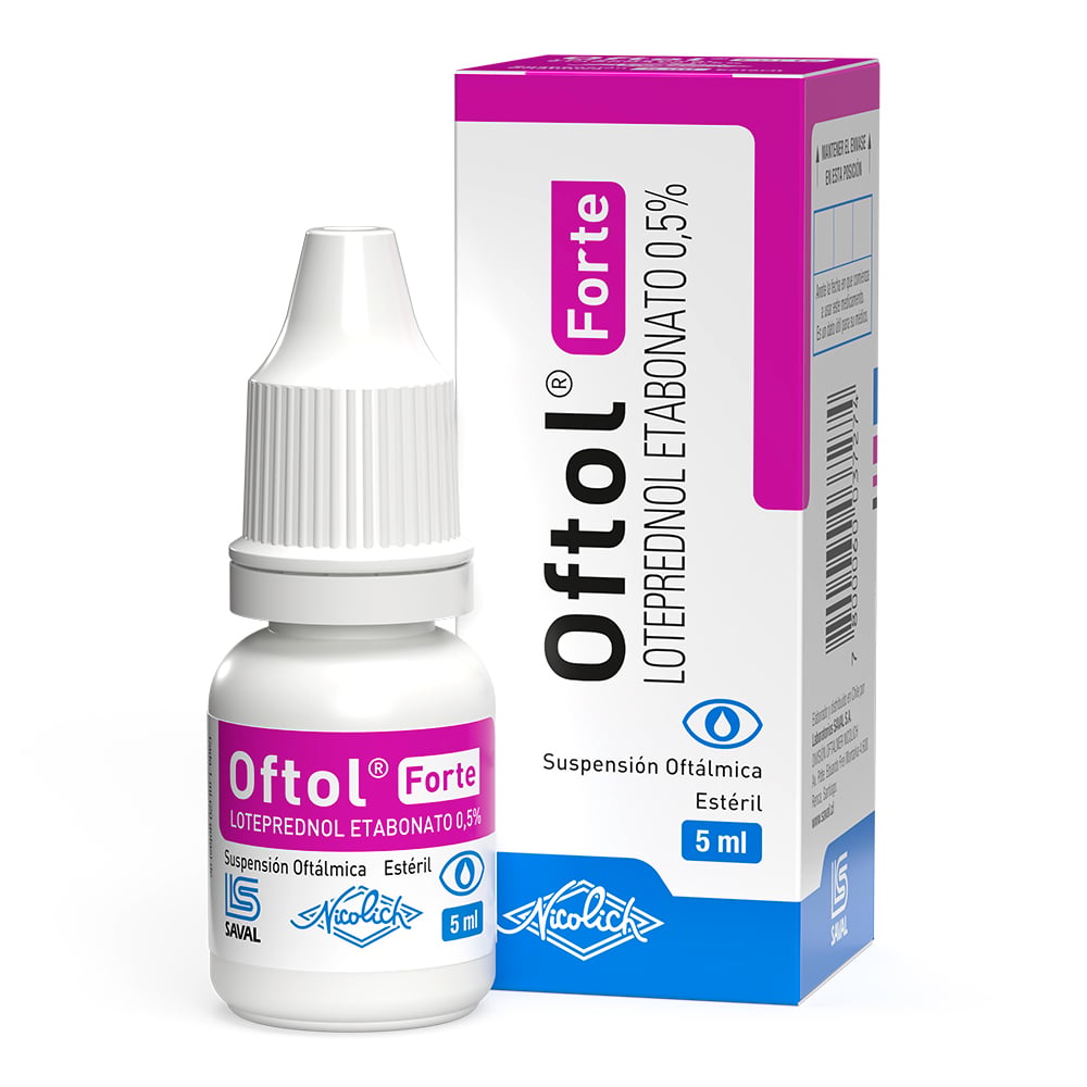 Oftol Loteprednol Etabonato 0,5% Solución Oftálmica 5 mL