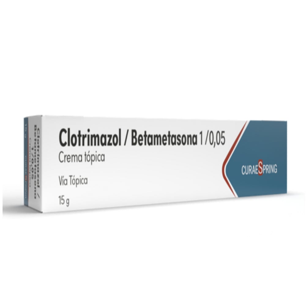 CLOTRIMAZOL / BETAMETASONA 1/ 0,05 CREMA TÓPICA