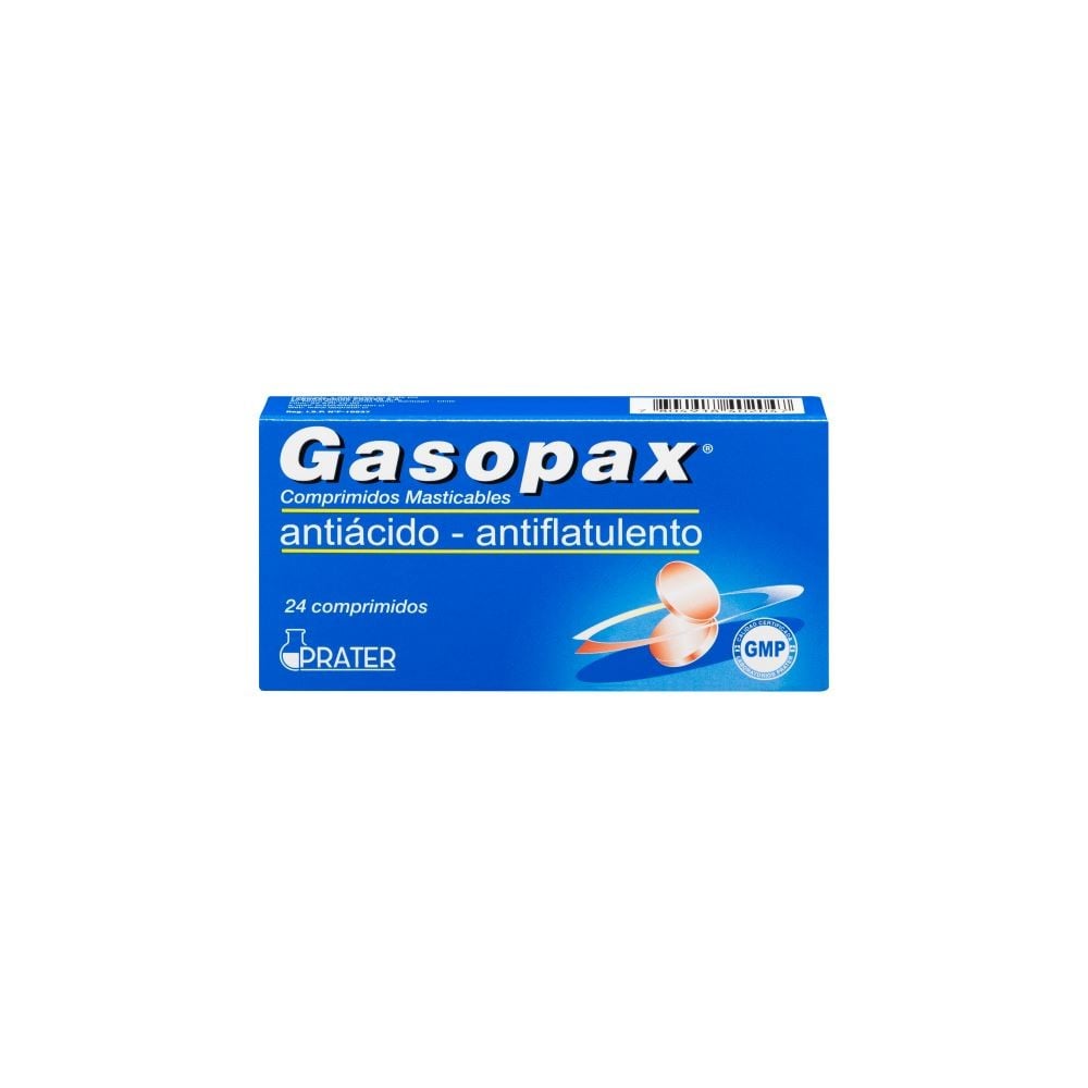 Gasopax Simetic 200 mg 24 Comprimidos