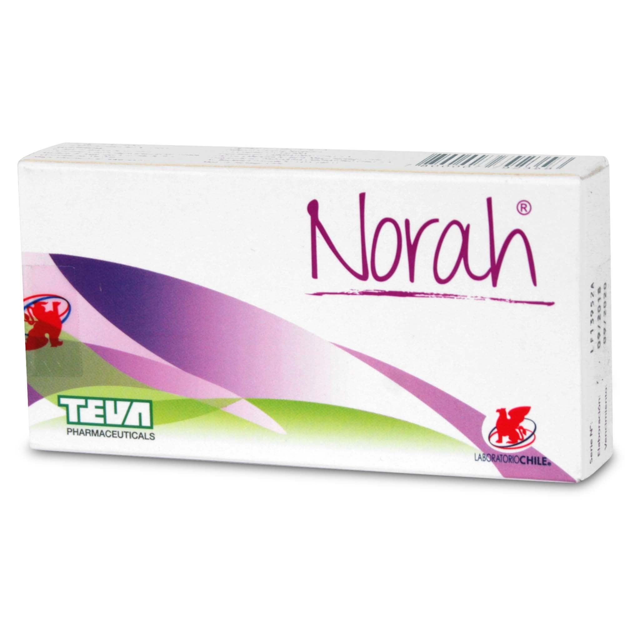 Norah Dienogest 2 mg Etinilestradiol 0,03 mg 28 Comprimidos Recubierto