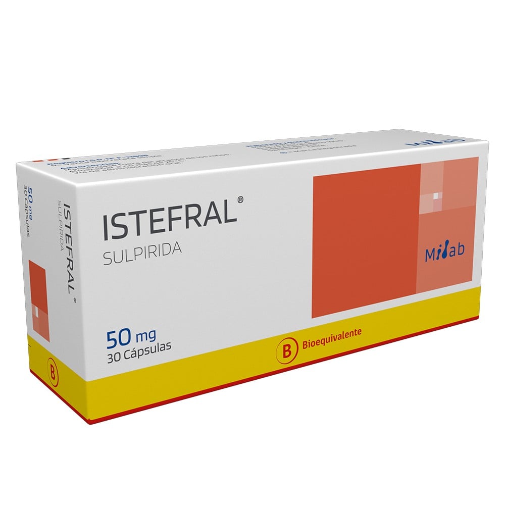 ISTEFRAL CÁPSULAS 50 mg (SULPIRIDA)