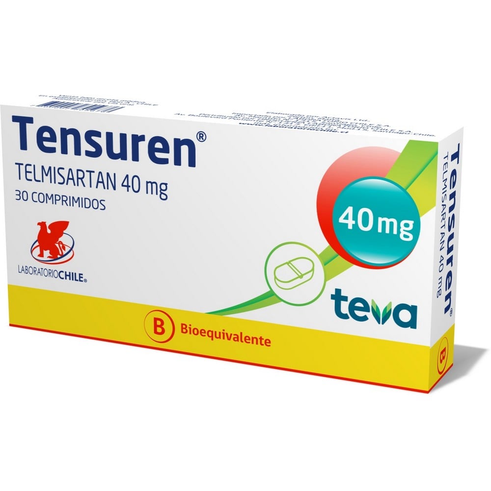 Tensuren Telmisartán 40 mg 30 Comprimidos